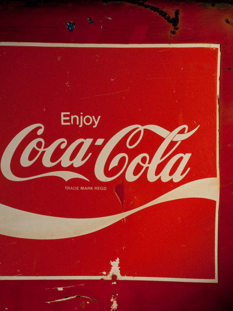 Das Enjoy Coca-Cola Wallpaper 480x640