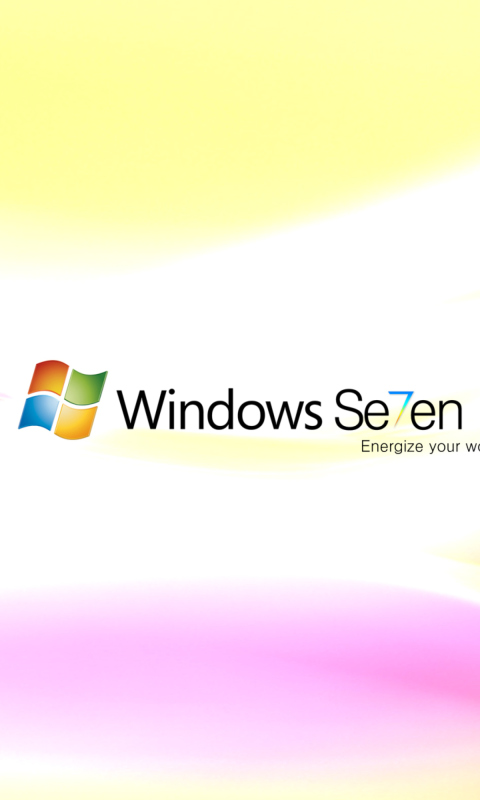 Обои Windows Se7en 480x800