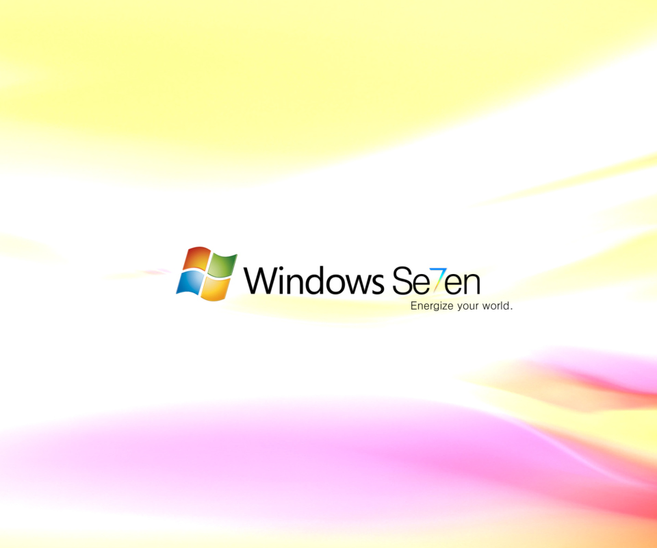 Das Windows Se7en Wallpaper 960x800