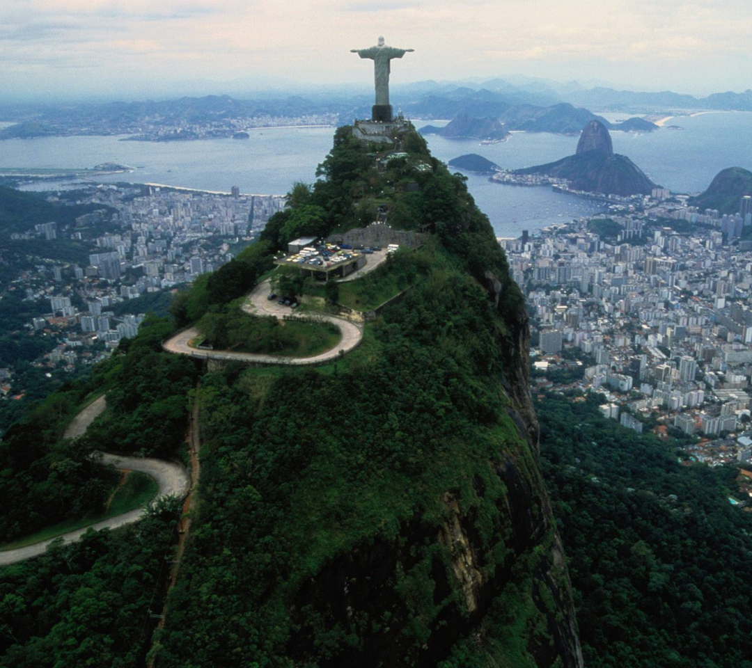 View From Corcovado wallpaper 1080x960