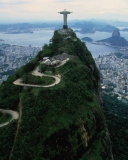 Fondo de pantalla View From Corcovado 128x160