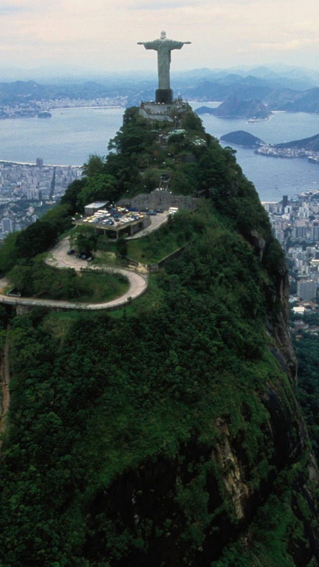 View From Corcovado wallpaper 640x1136