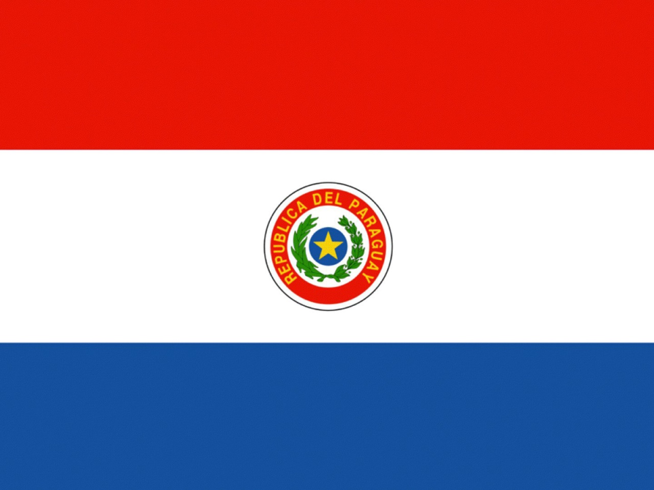 Fondo de pantalla Paraguay Flag 1280x960
