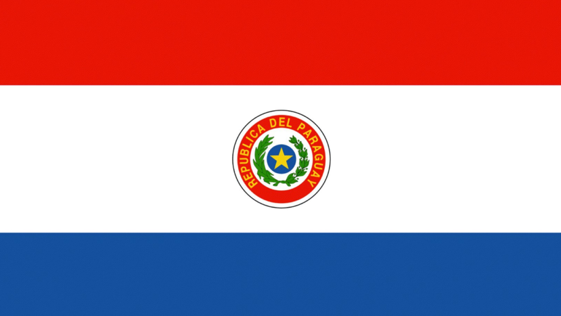 Paraguay Flag wallpaper 1920x1080