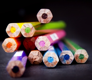 Bright Colorful Pencils - Obrázkek zdarma pro iPad