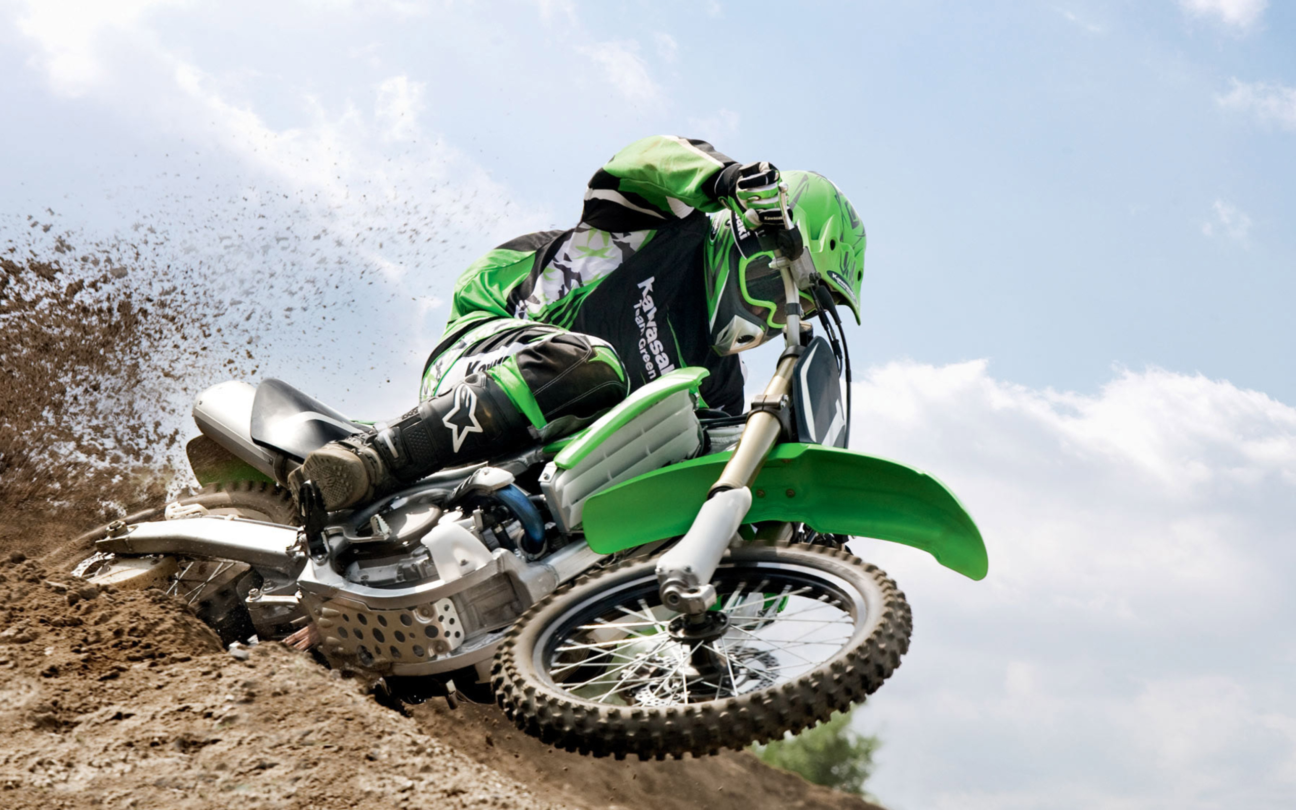 Das Kawasaki Motocross Wallpaper 2560x1600