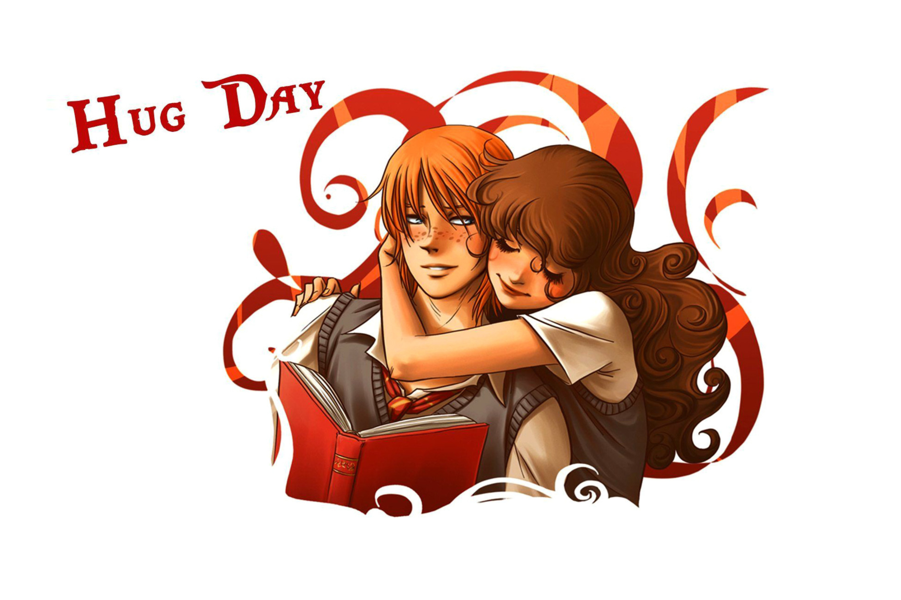 National Hugging Day wallpaper 2880x1920