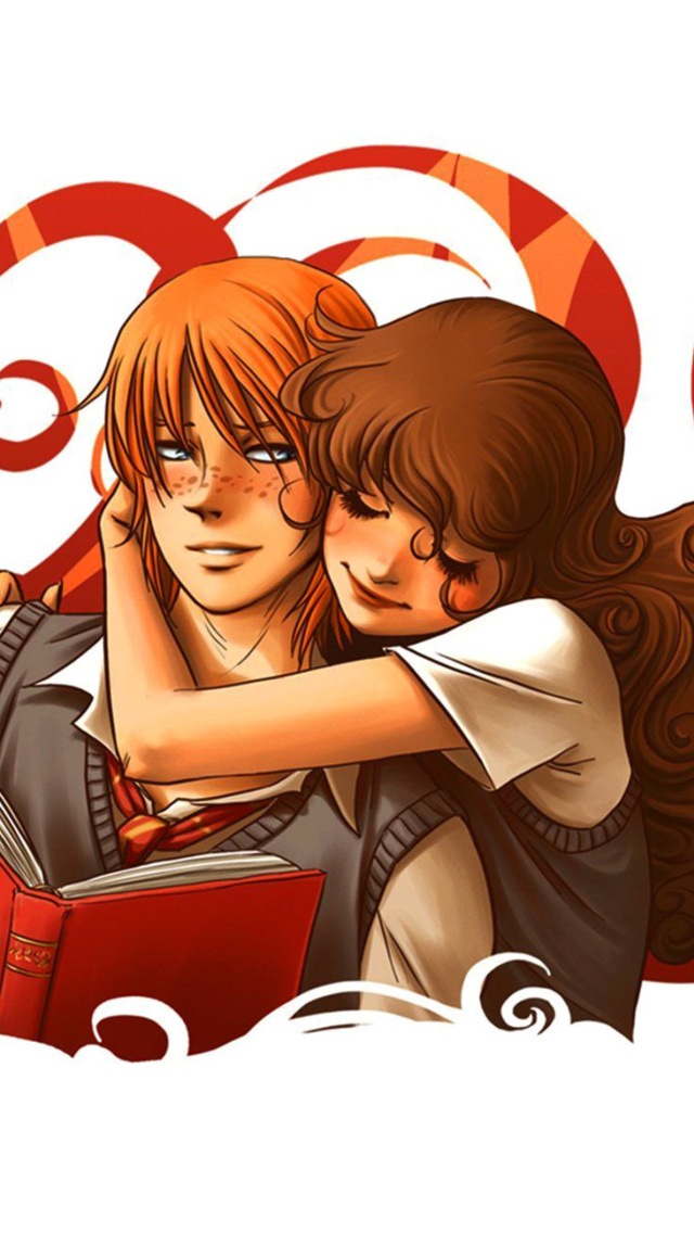 Обои National Hugging Day 640x1136