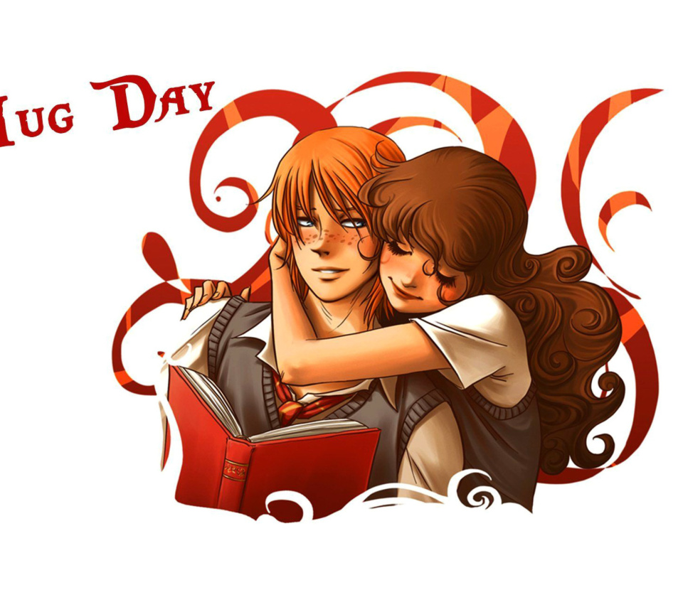 Обои National Hugging Day 960x854