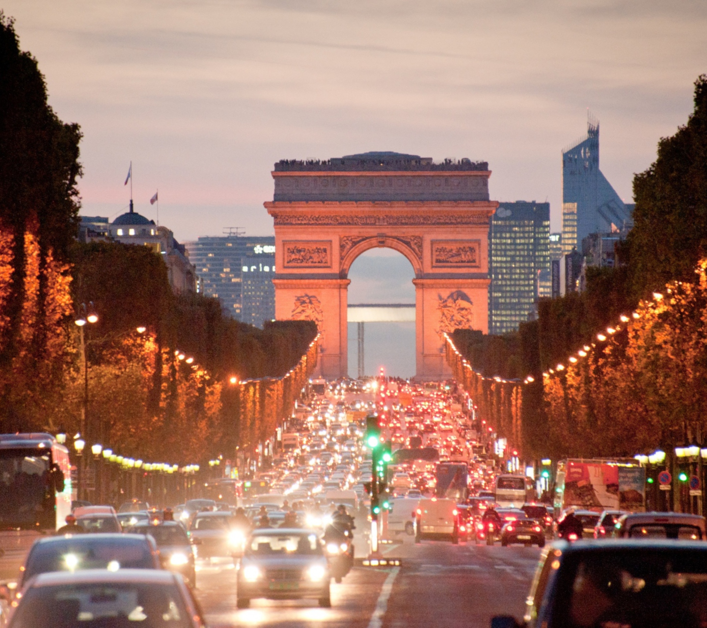 Screenshot №1 pro téma Avenue Des Champs Elysees 1440x1280