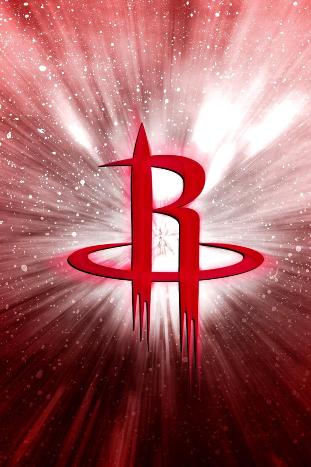 Das Houston Rockets NBA Team Wallpaper 640x960