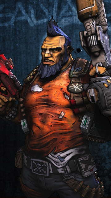 Salvador the Gunzerker, Borderlands 2 screenshot #1 360x640