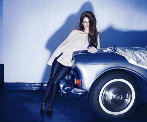 Sfondi Gorgeous Lana Del Rey 480x400