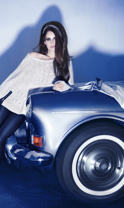 Обои Gorgeous Lana Del Rey 480x800