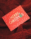 Fondo de pantalla Christmas Postcard and Gift 128x160
