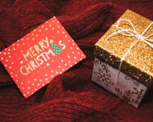 Fondo de pantalla Christmas Postcard and Gift 220x176