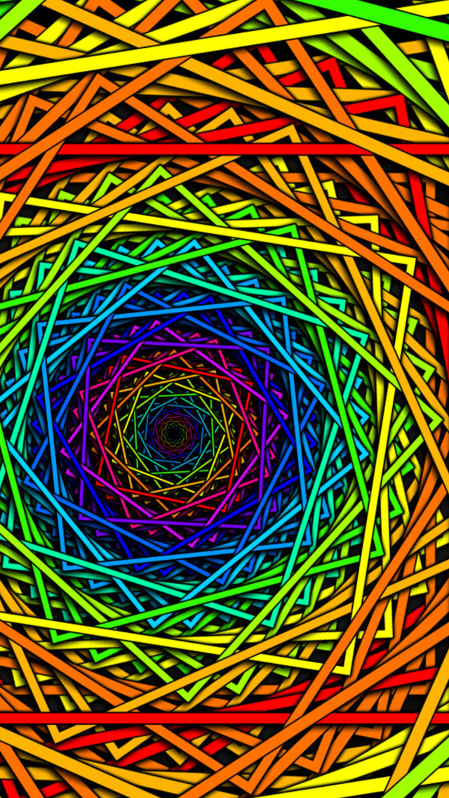 Colored Squares wallpaper 640x1136