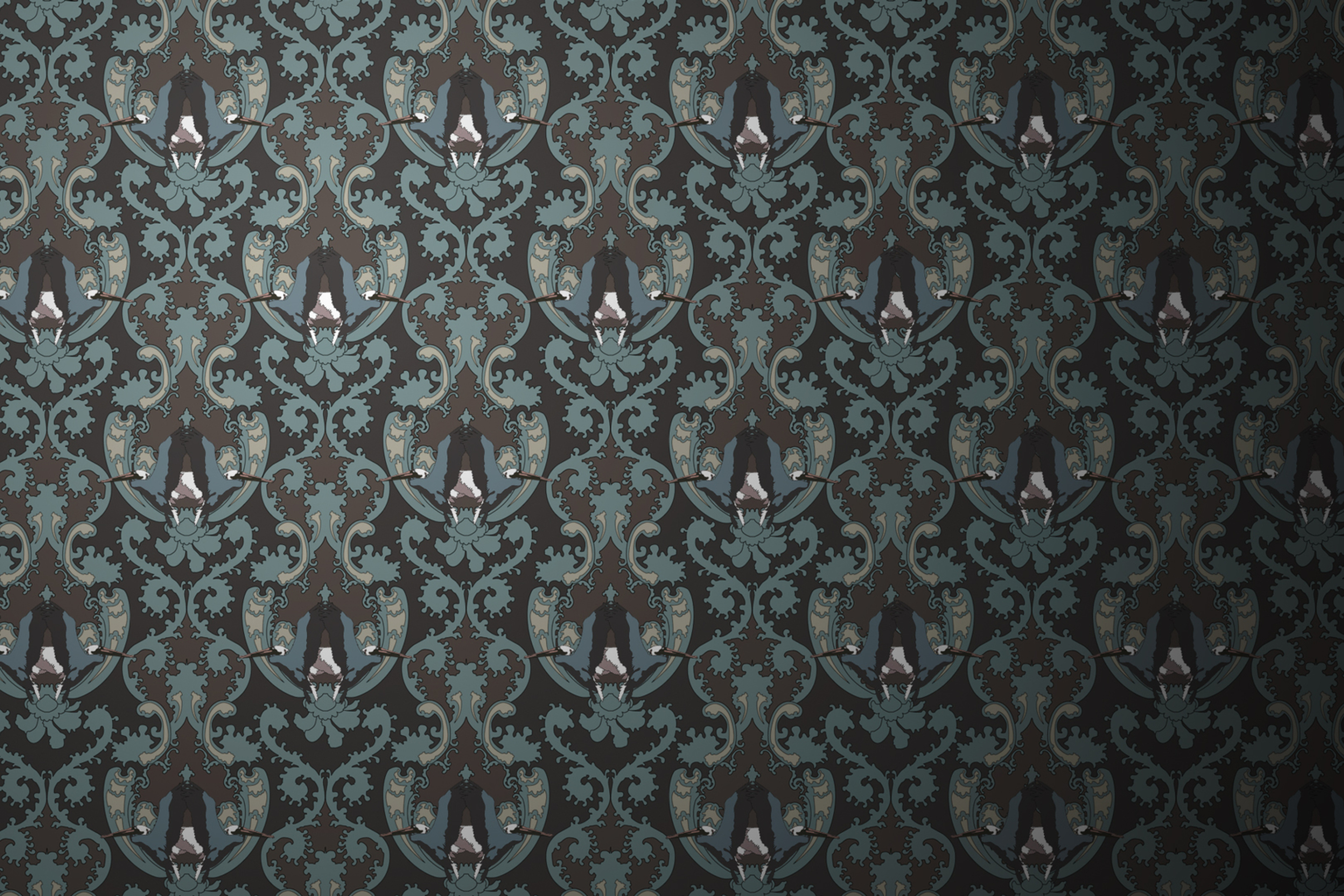 Das Grey Pattern Wallpaper 2880x1920