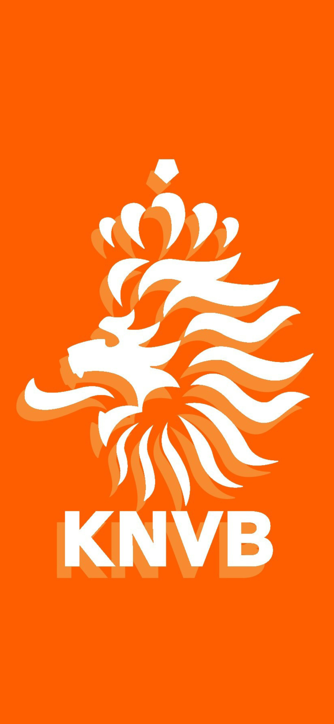 KNVB Royal Dutch Football Association wallpaper 1170x2532