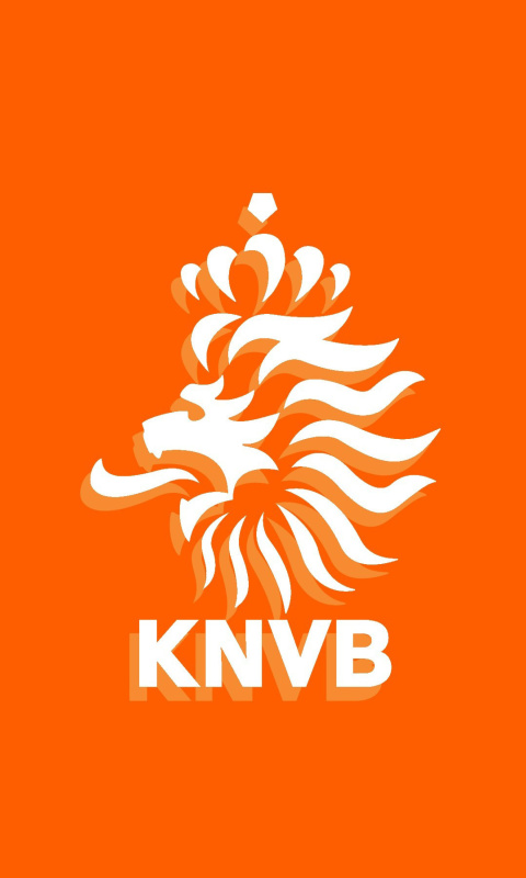 Das KNVB Royal Dutch Football Association Wallpaper 480x800