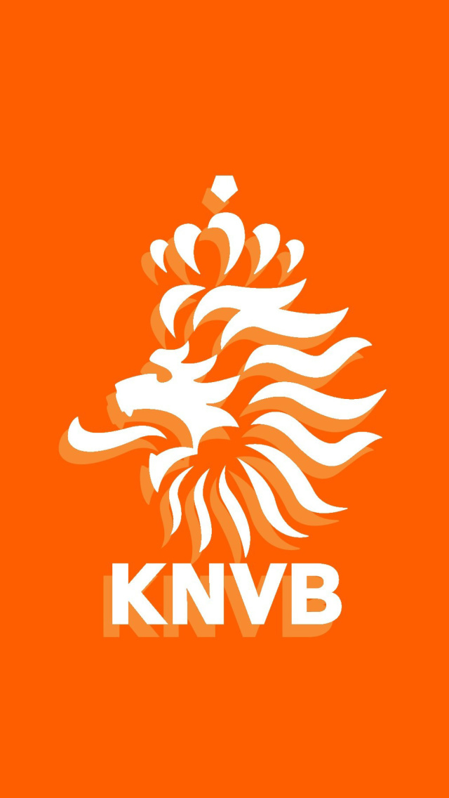 Das KNVB Royal Dutch Football Association Wallpaper 640x1136