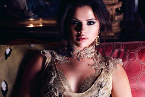 Fondo de pantalla Selena Gomez 480x320
