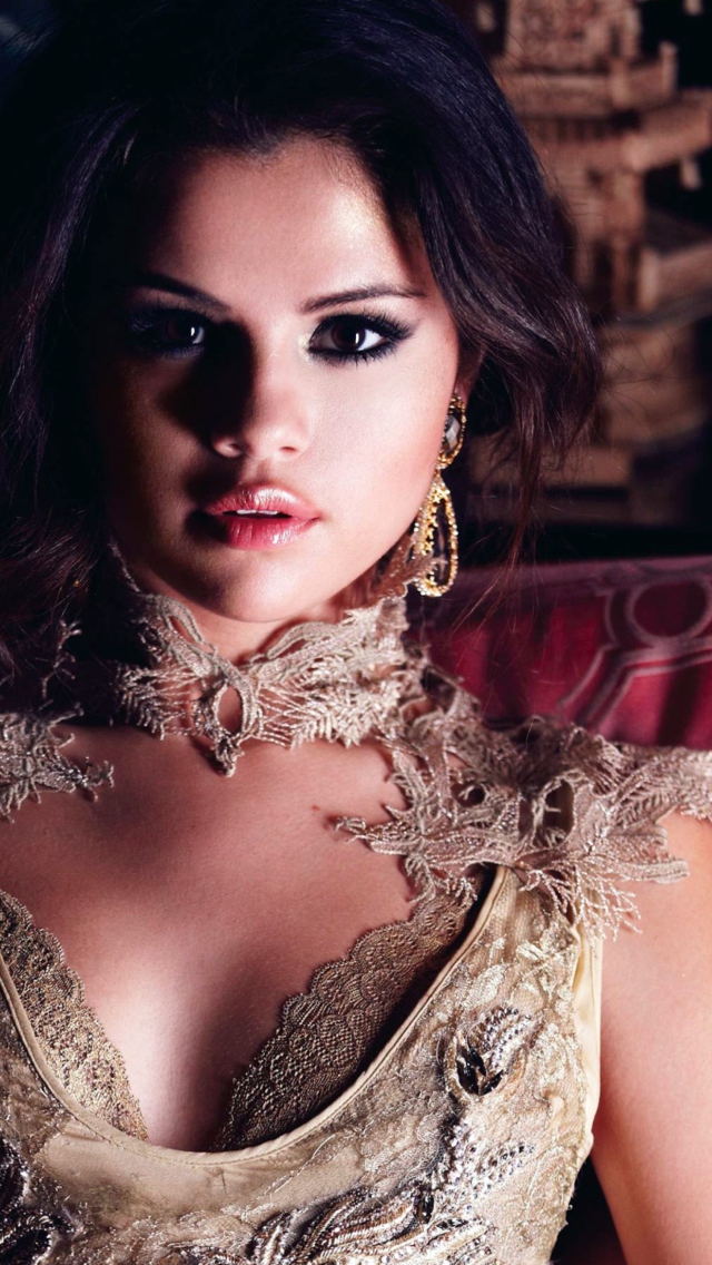 Fondo de pantalla Selena Gomez 640x1136