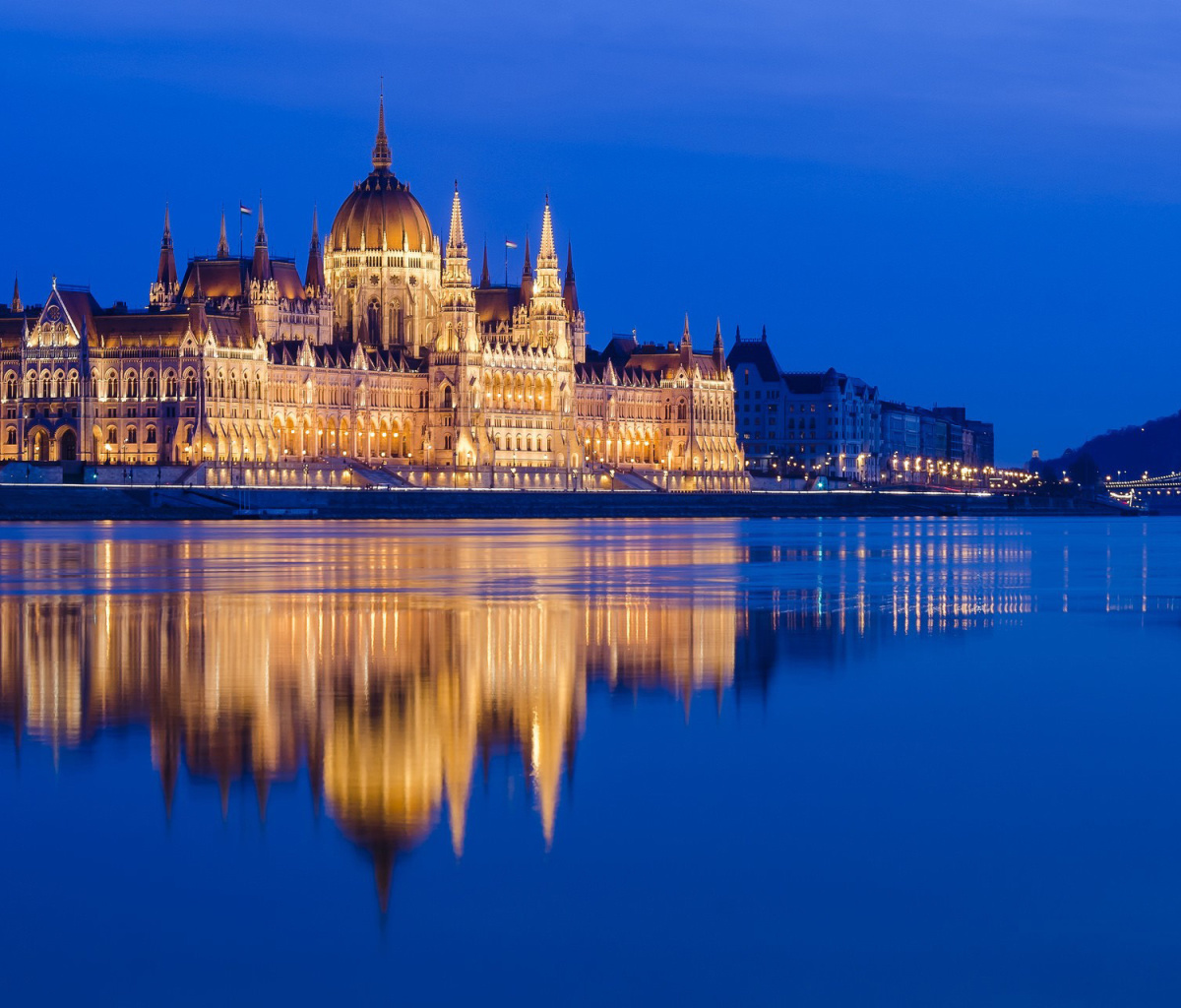 Fondo de pantalla Hungarian Parliament Building 1200x1024