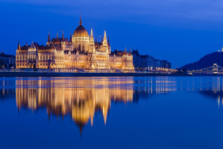 Das Hungarian Parliament Building Wallpaper