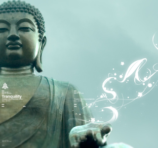 Kostenloses Abstract Buddha Wallpaper für iPad 3