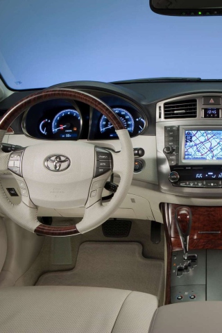 Fondo de pantalla Toyota Avalon Interior 320x480