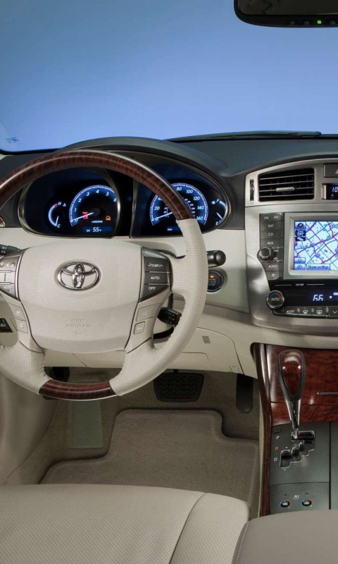 Fondo de pantalla Toyota Avalon Interior 480x800