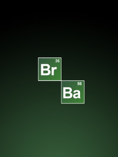 Sfondi Breaking Bad Logo 240x320