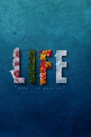 Das It's My Life Wallpaper 320x480