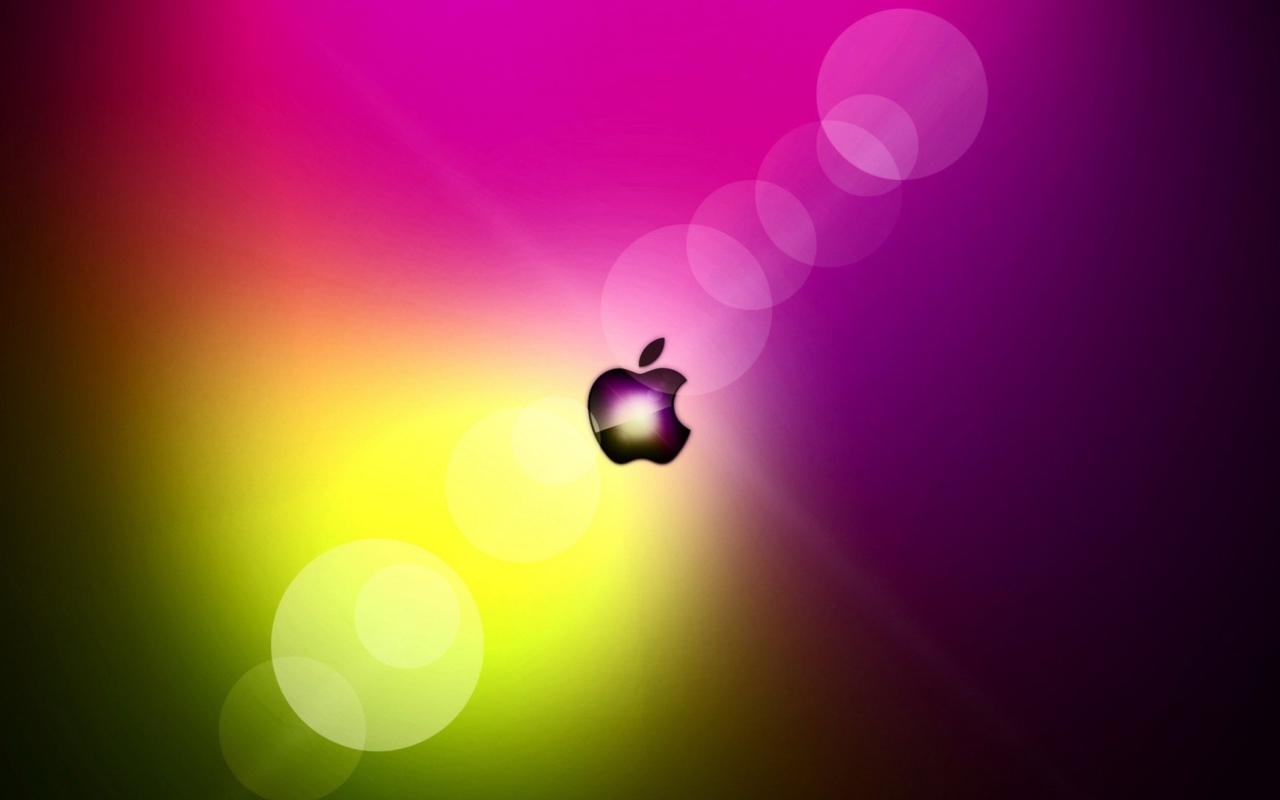 Apple Logo wallpaper 1280x800