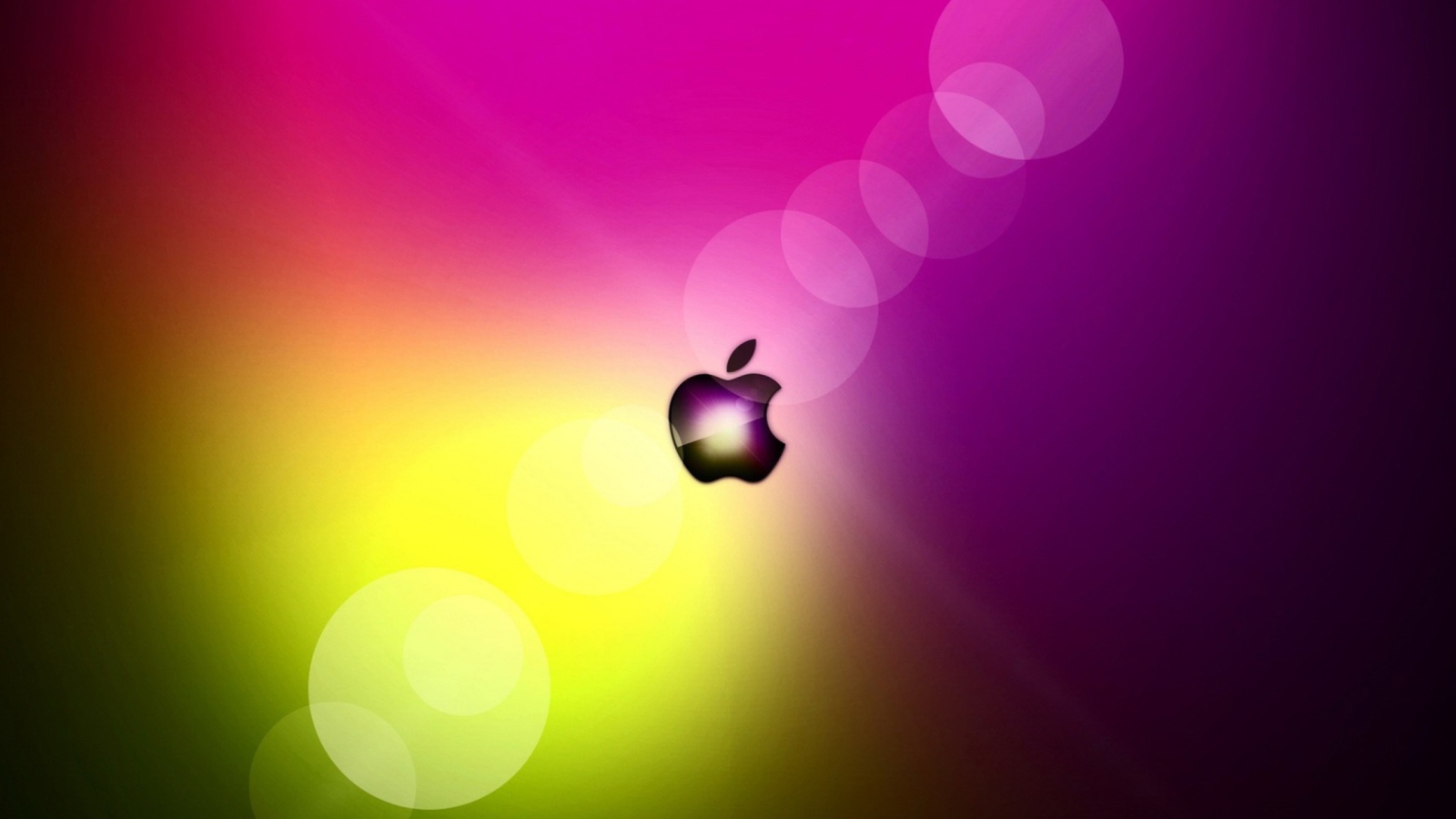 Das Apple Logo Wallpaper 1600x900