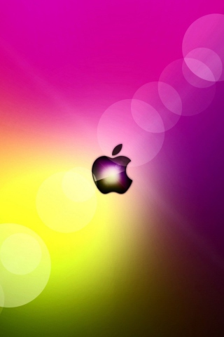 Apple Logo wallpaper 320x480