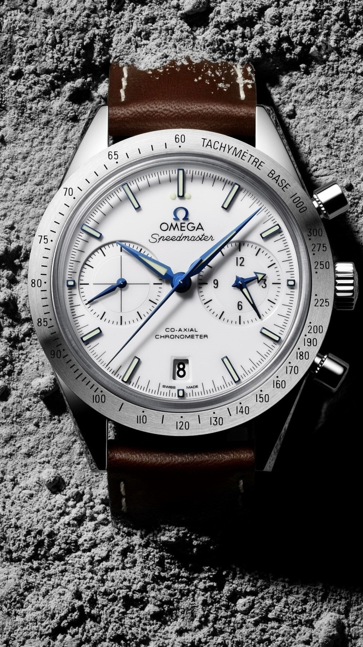 Das Speedmaster 57 Omega Watches Wallpaper 750x1334