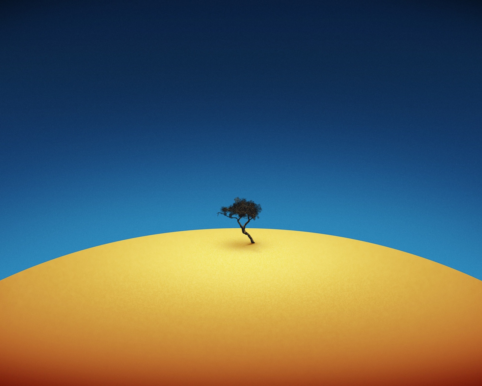 Lonely Tree wallpaper 1600x1280