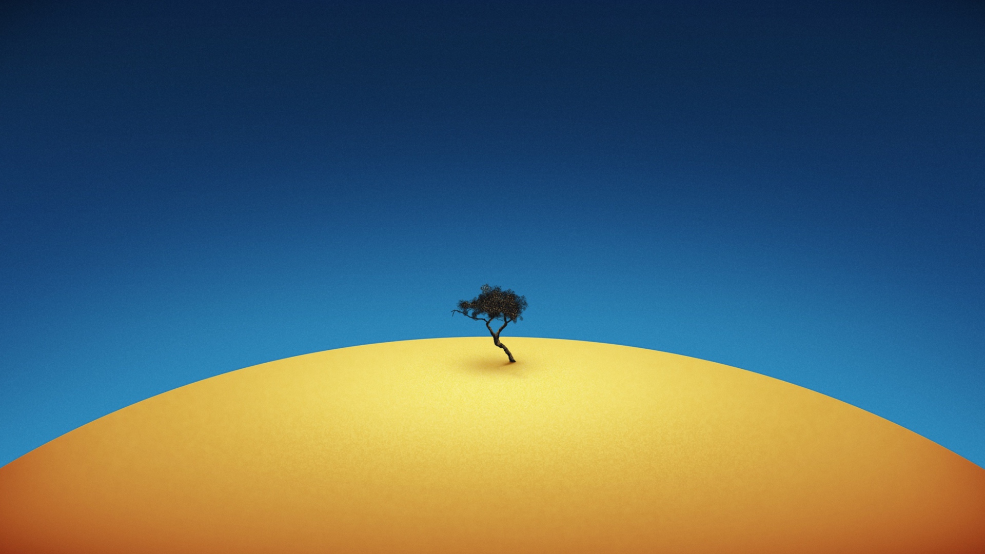 Fondo de pantalla Lonely Tree 1920x1080