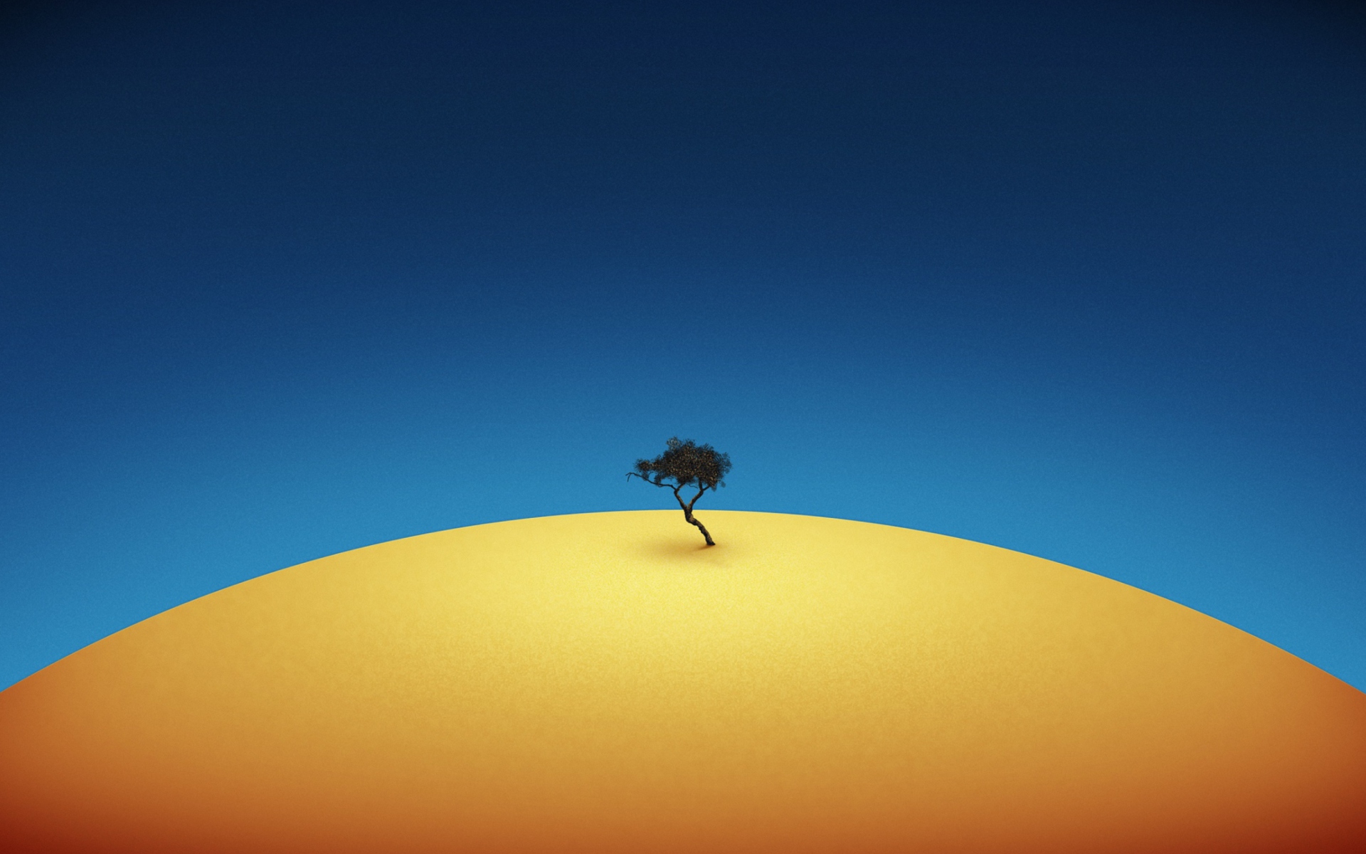 Screenshot №1 pro téma Lonely Tree 1920x1200