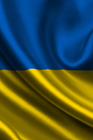 Das Ukraine Flag Wallpaper 320x480