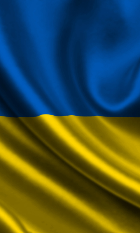 Fondo de pantalla Ukraine Flag 480x800