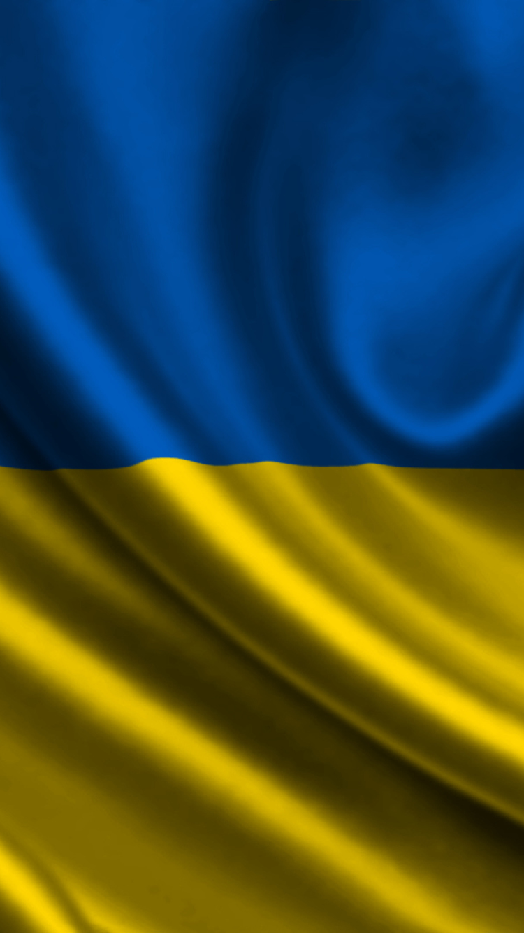 Das Ukraine Flag Wallpaper 750x1334