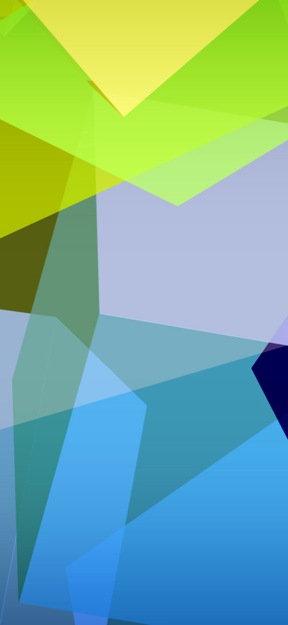 Fondo de pantalla Light Geometric Shapes 1170x2532