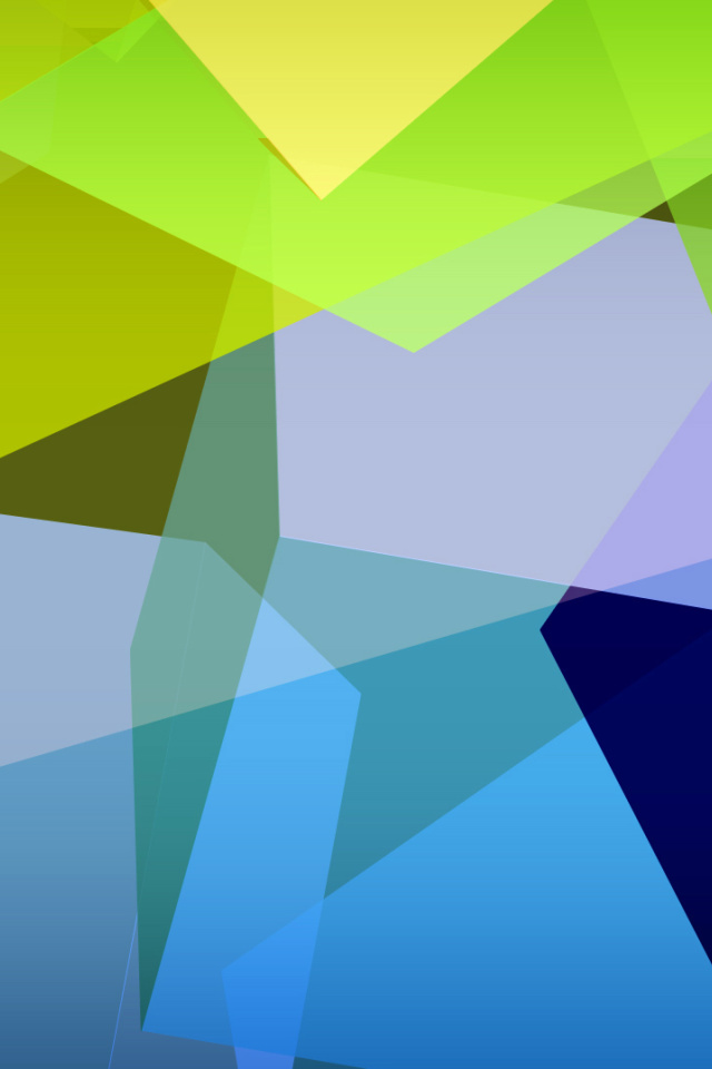 Screenshot №1 pro téma Light Geometric Shapes 640x960