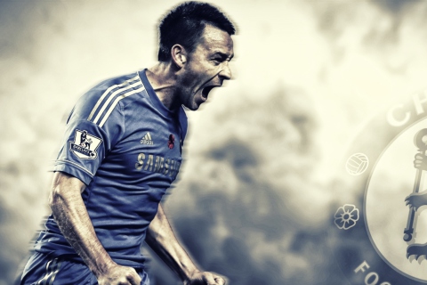 Fondo de pantalla John Terry 480x320