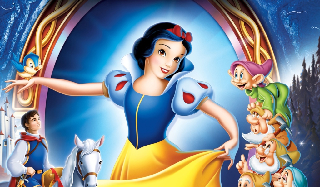 Fondo de pantalla Disney Snow White 1024x600
