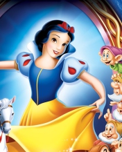 Das Disney Snow White Wallpaper 176x220