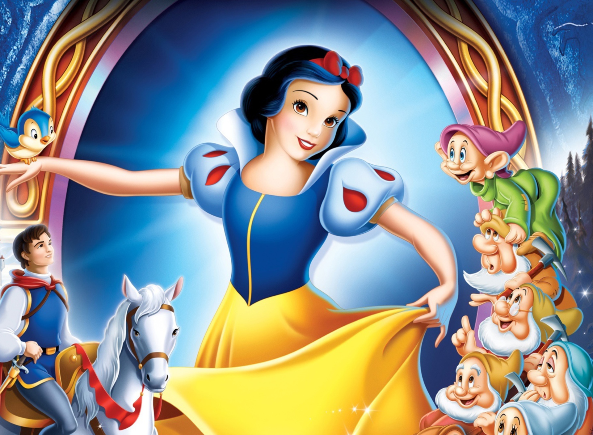 Обои Disney Snow White 1920x1408